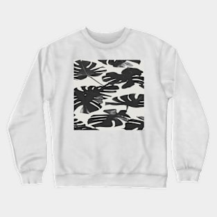 Black and White Tree Plant Crewneck Sweatshirt